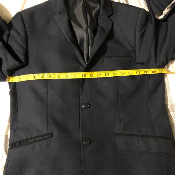 Men’s Navy Blue Bellissimo Blazer From Tip Top Tailor. - Picture 10 of 12